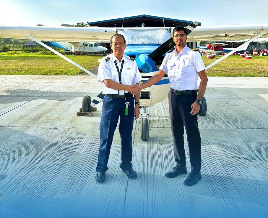 pilot training in philippines indian students